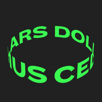 Text Graphic with the words Dollars and Celcius